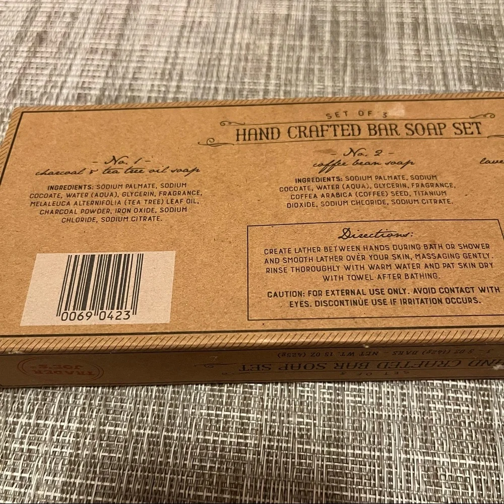Trader Joe’s Hand Crafted Bar Soap Set